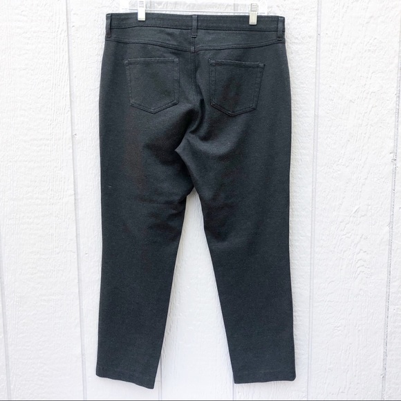 Chico’s High Rise Gray Pants W/Elastic Wai… - Picture 2 of 8